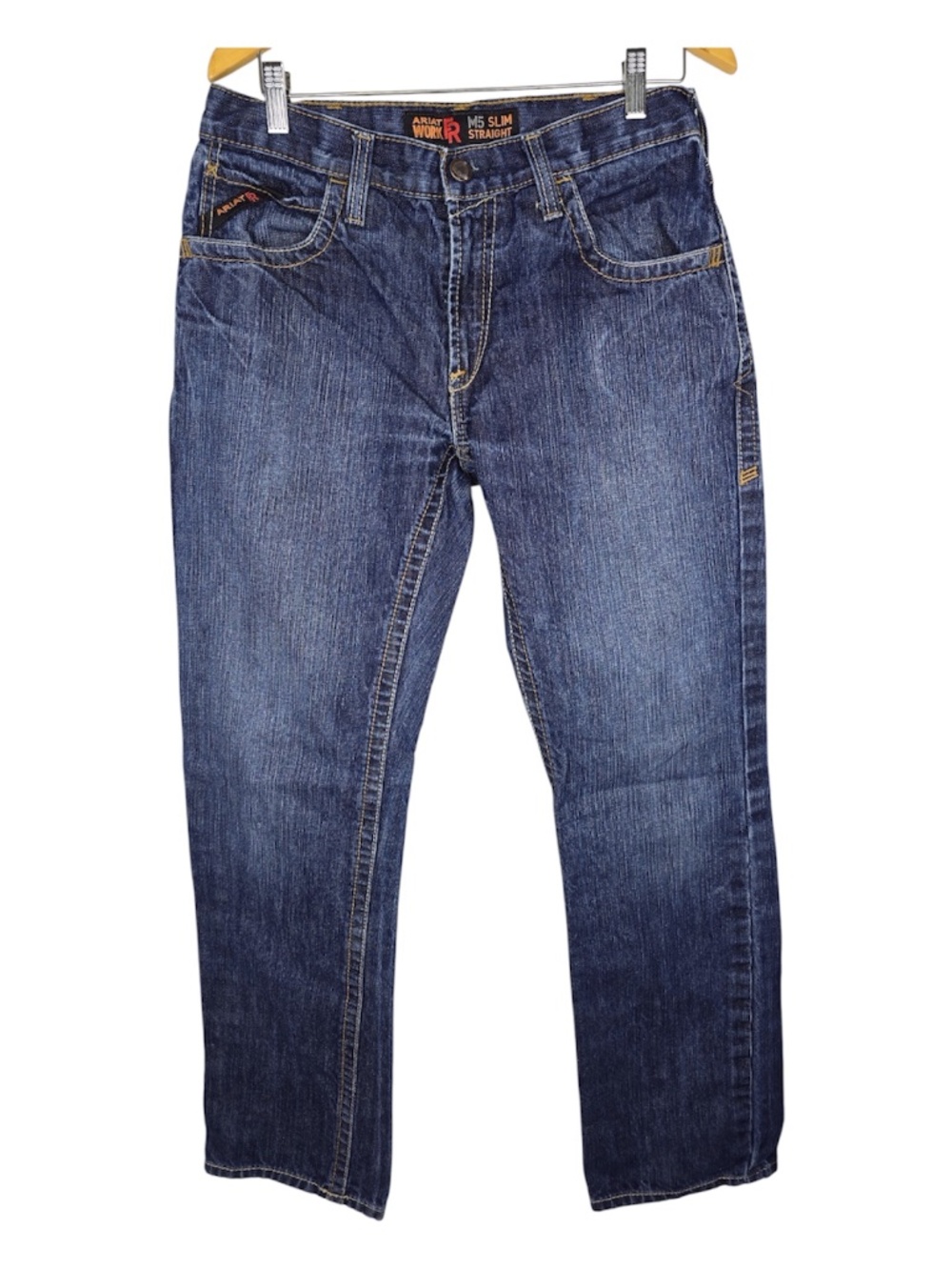 Ariat Work M5 Slim Straight Jeans Men’s 32x34 Medium Wash 